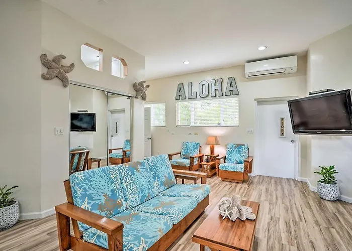 Sunny Kailua Home W/ Covered Lanai 1 Mi To Beach!